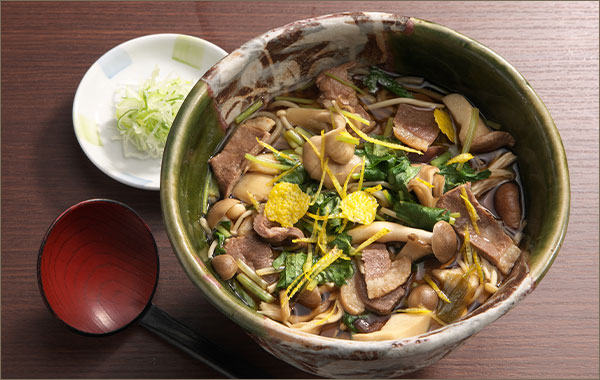 季節ごとに登場する蕎麦メニューもおすすめ