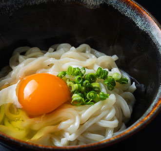 〆には、うどんもおすすめ