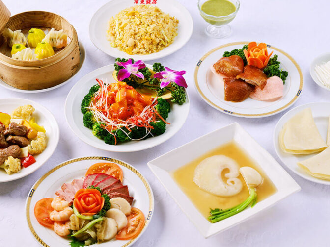 素材を活かした優しい味わいの本格広東料理が人気