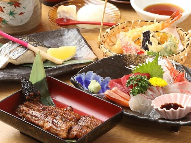 上質な鰻料理と新鮮な海鮮料理がおすすめ