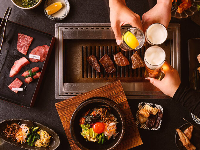 黒毛和牛の美味しい焼肉が人気