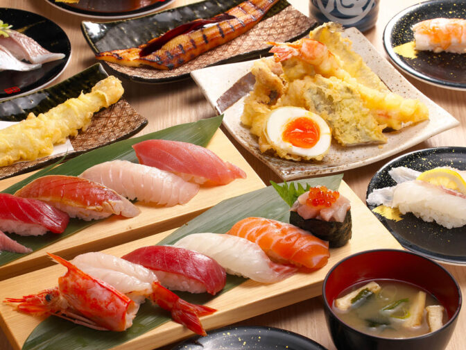 美味しい寿司・海鮮料理を堪能