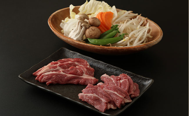鮮度抜群の生ラム肉を使用