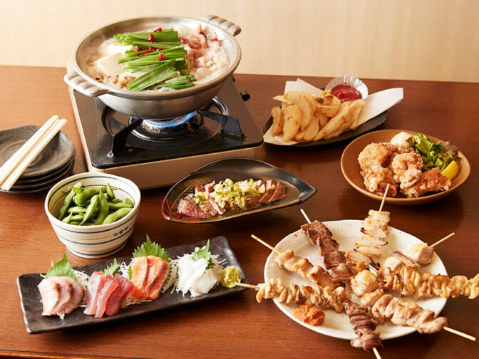 安くてボリューム感ある串焼き、焼き鳥と豚レバー料理がおすすめの居酒屋