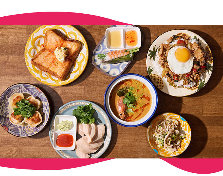一工夫が凝らされたこだわりのエスニック料理がおすすめ