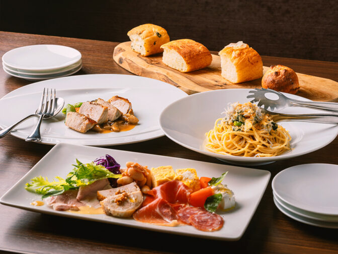 季節の食材をたっぷり使った美味しいイタリアンとイタリアワインの組み合わせがおすすめ