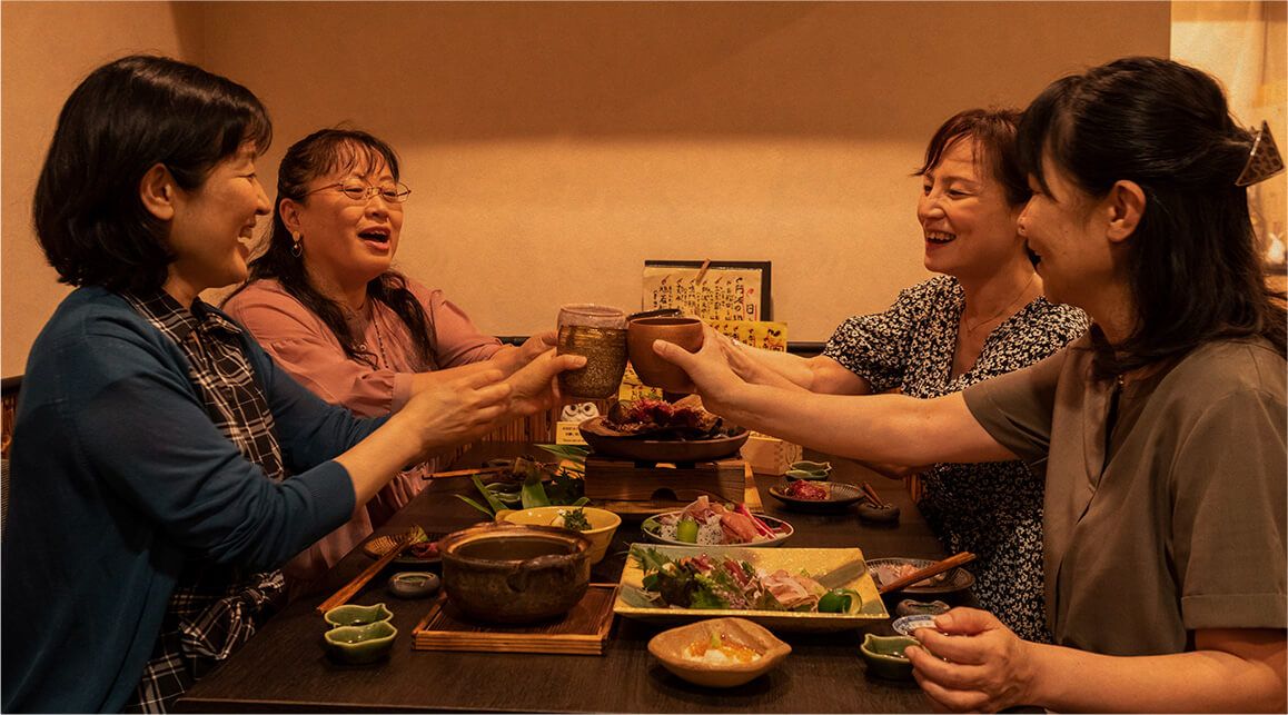 和食にぴったりのお酒のラインナップが食事に華を添える