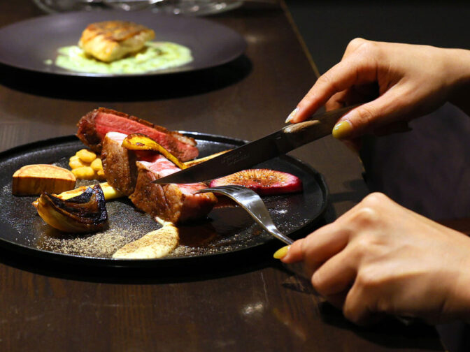 北海道食材を美味しく味わえるフレンチレストラン