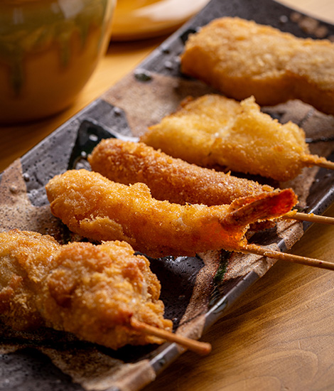 美味しい串揚げはテイクアウトもおすすめ