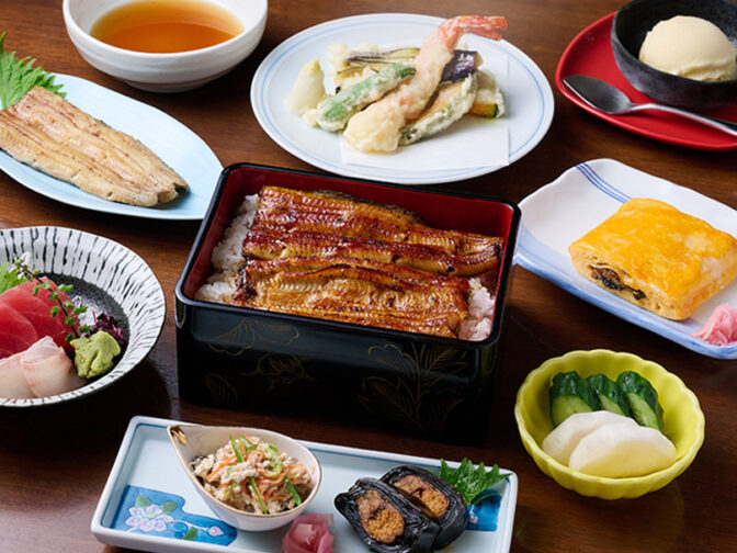 国産ブランド鰻を使用した美味しい鰻料理を堪能できる老舗鰻料理店