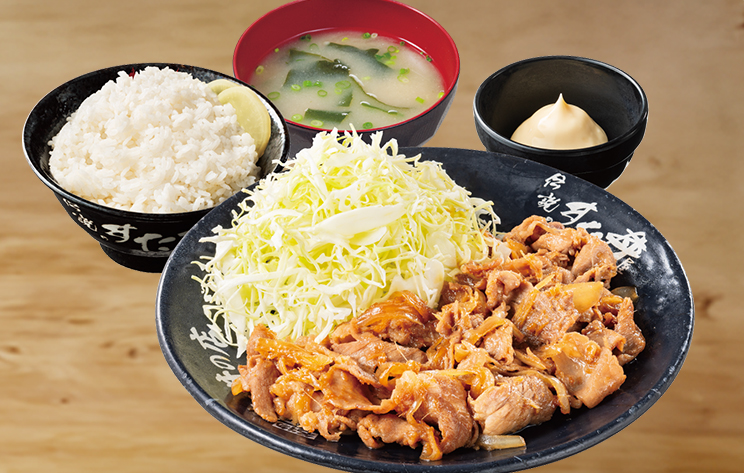 野菜たっぷりの定食もおすすめ