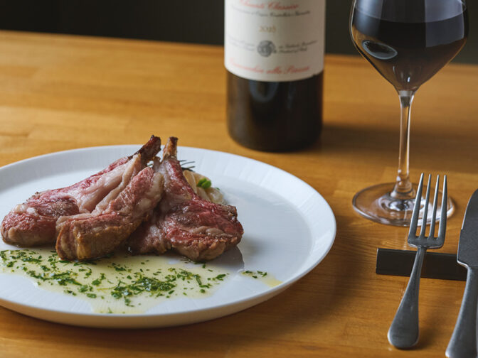 素材にこだわった本格イタリアンをランチ・ディナーで堪能