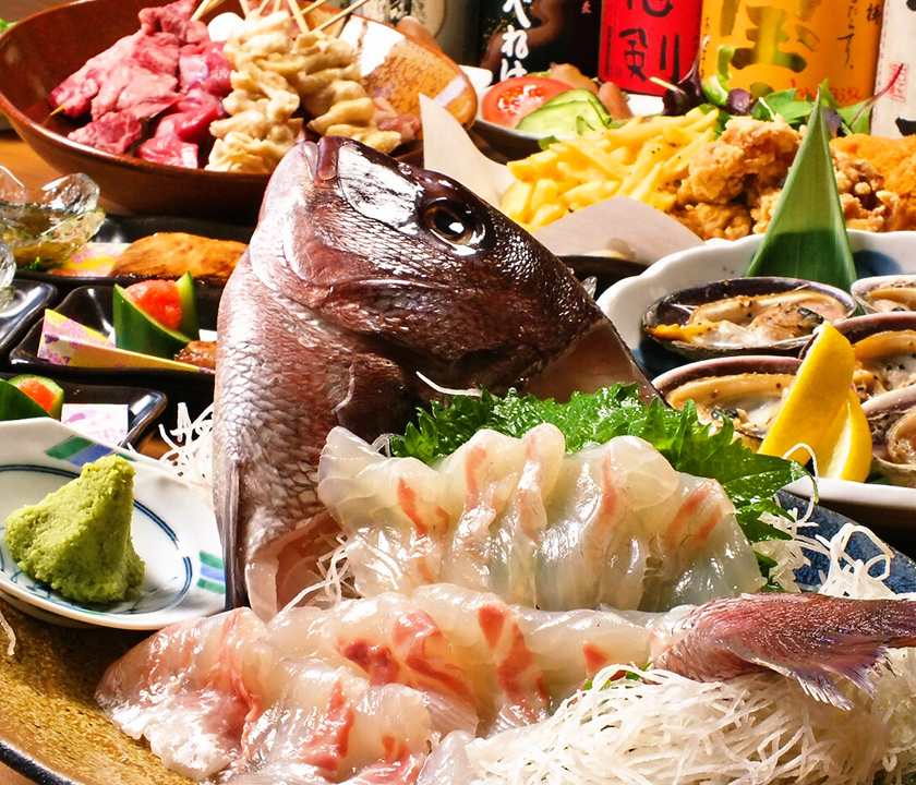 お祝いなどハレの日にぴったりの豪華な宴会コース料理