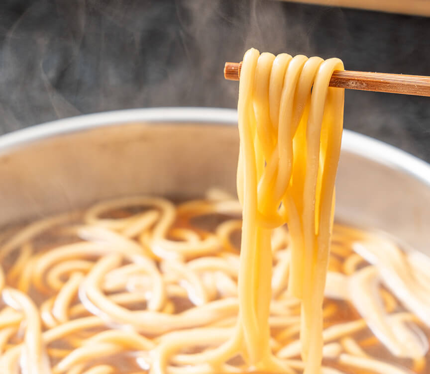 締めまで楽しめる特製ちゃんぽん麺