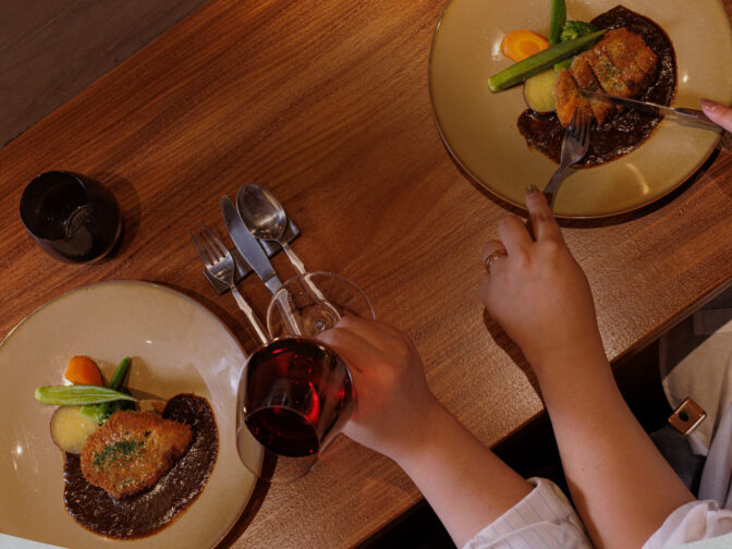美味しい洋食のコース料理をランチ・ディナーで堪能