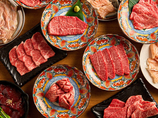 黒毛和牛の雌牛を使用した焼肉が人気の焼肉屋