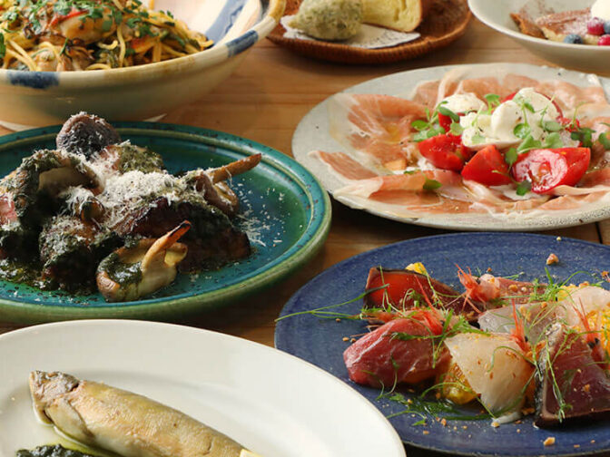 地元の美味しい食材を使ったシチリア料理とイタリア料理が人気