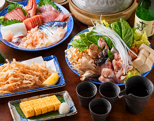 海鮮料理が美味しい居酒屋
