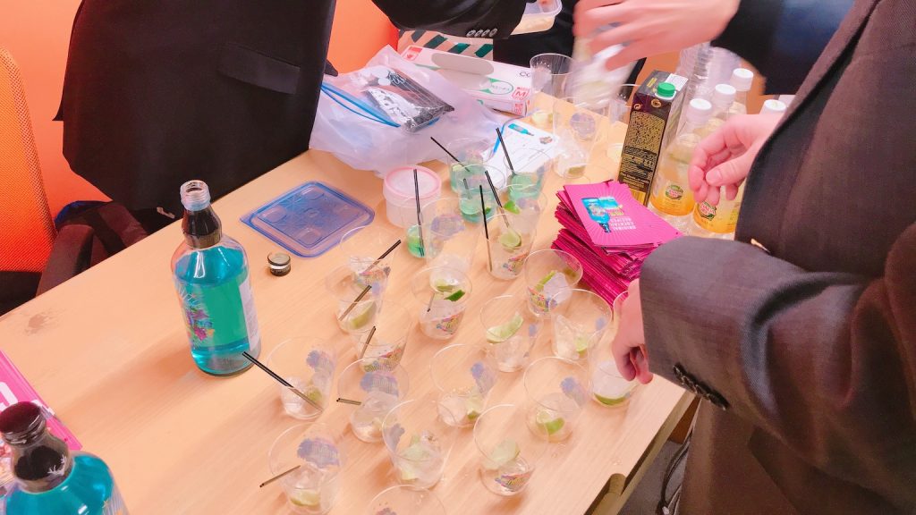 ミュニの試飲会スタート