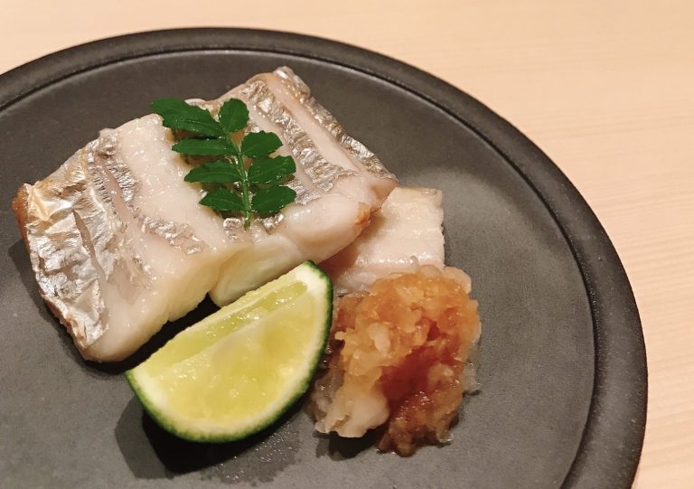 太刀魚の焼物