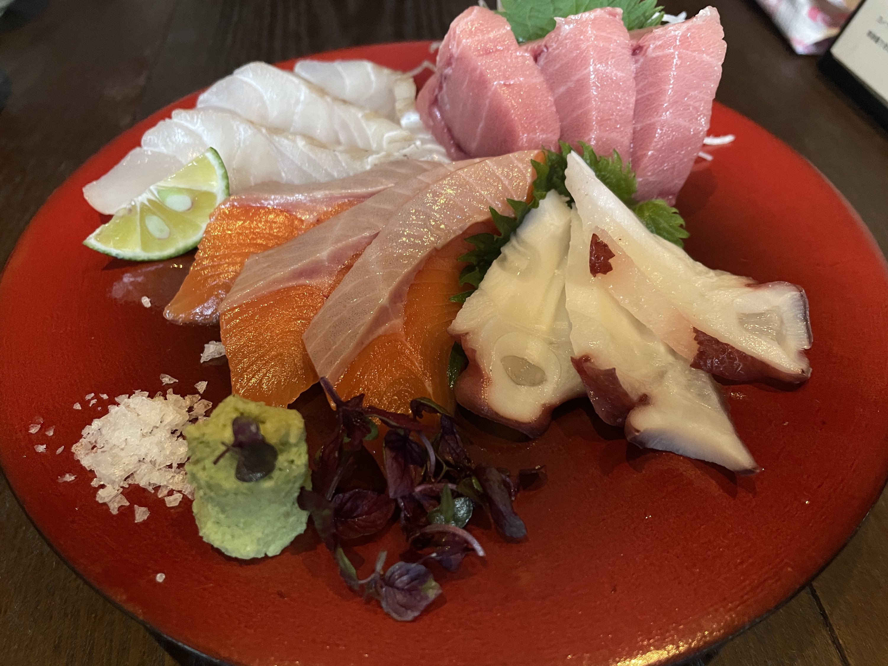 刺身盛り合わせ